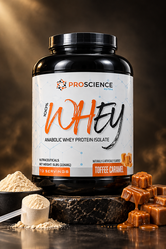 ProScience 100% Anabolic Whey Isolate - 5 lbs (Toffee Caramel)