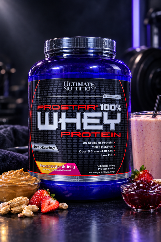 Ultimate Nutrition Prostar 100% Whey Protein - Peanut Butter & Jelly