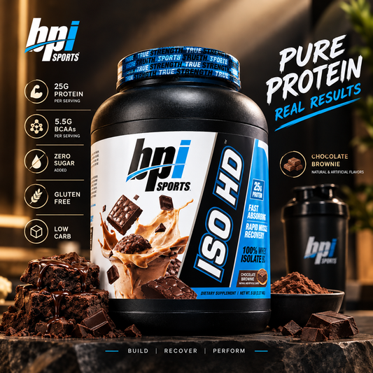 BPI Sports ISO HD - Chocolate Brownie (5.0 lbs)