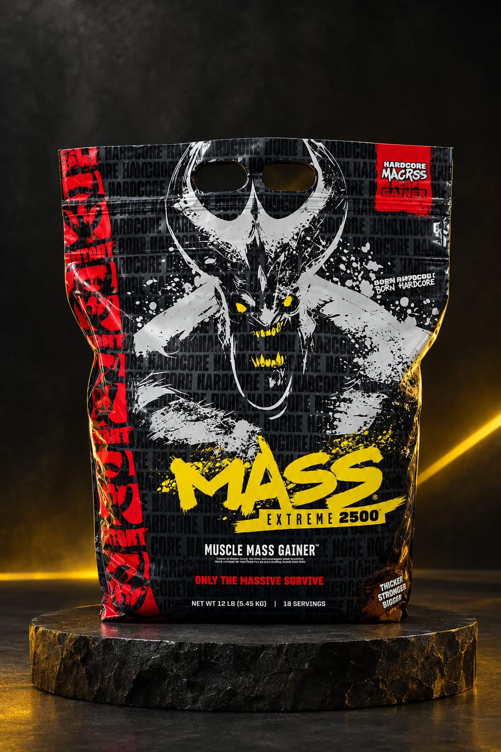 Hardcore Marcsss Mass Extreme 2500 - Muscle Mass Gainer (6 lbs)
