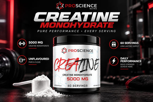 ProScience Creatine Monohydrate 5000mg - Unflavoured (60 Servings)