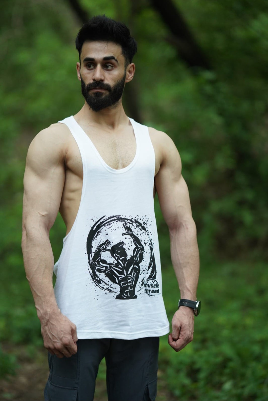 Muscle Thread Muscle Flex Stringer - White