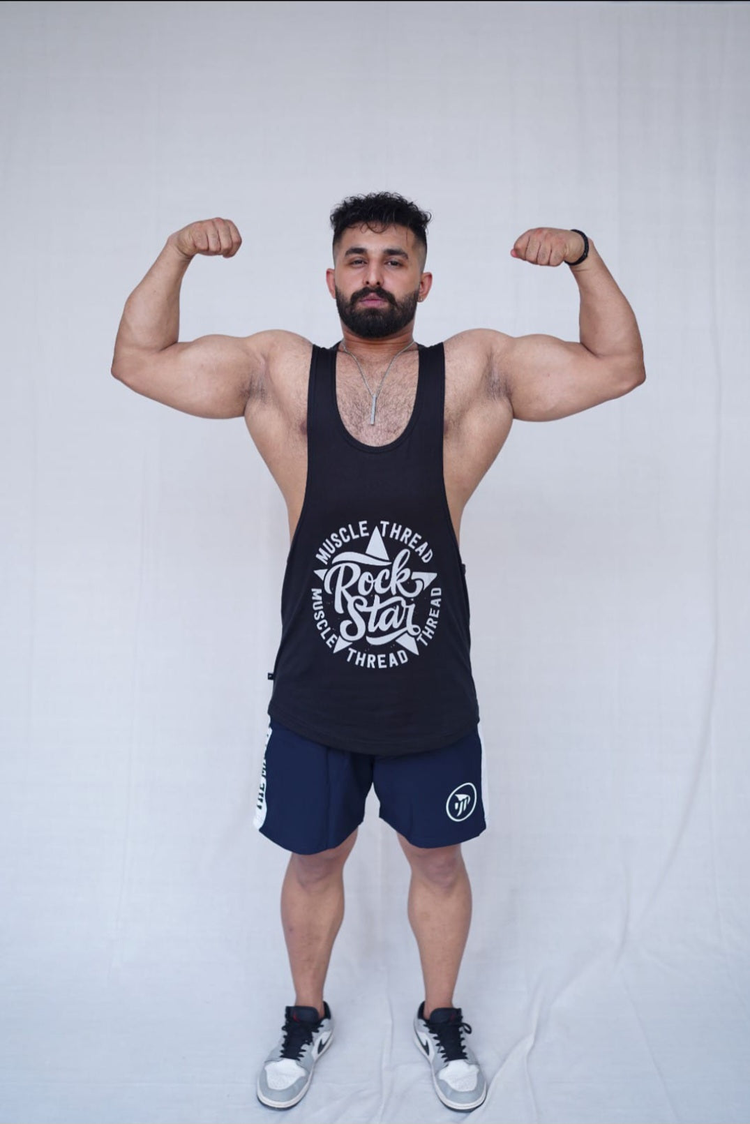 Muscle Thread Rockstar Stringer - Black