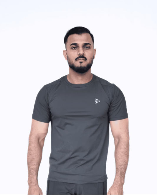 Muscle Thread HydroFlex Tee - Charcoal