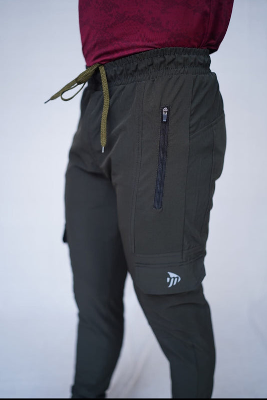 Muscle Thread Velocity Joggers - Charcoal